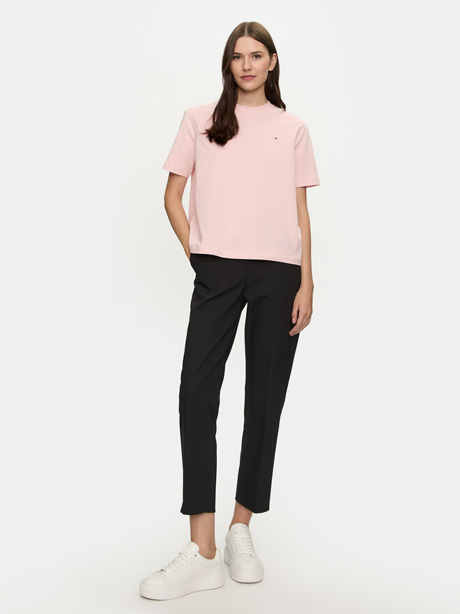 Tommy Hilfiger Tommy Hilfiger Póló Modern Flag WW0WW43597 Rózsaszín Relaxed Fit