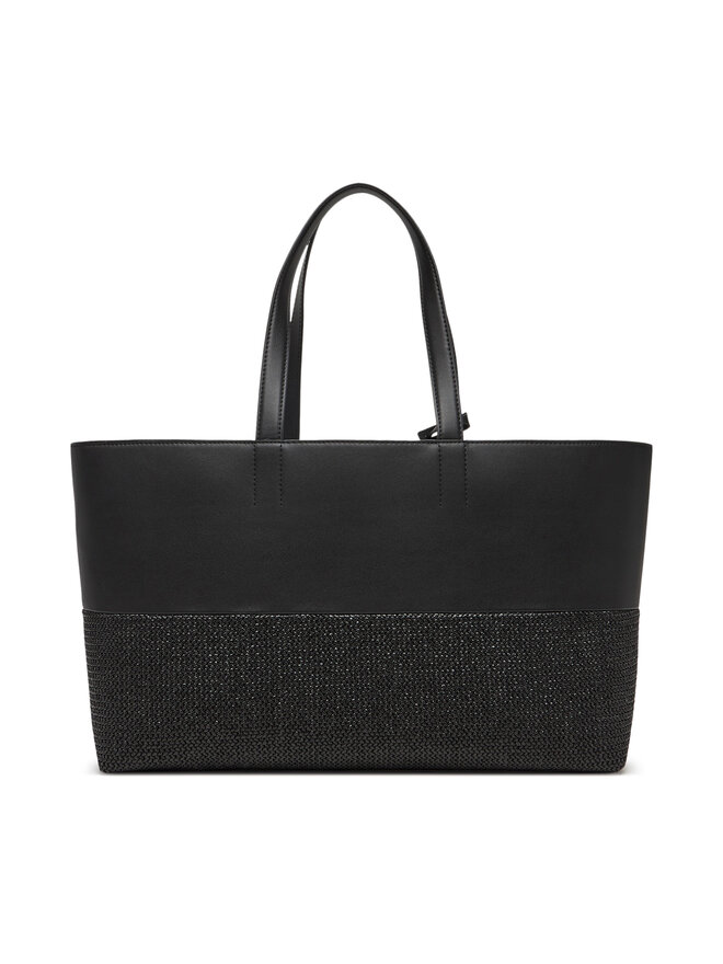 Calvin Klein Сумка Calvin Klein Ck Mixmedia Shopper_Raffia K60K613167 Чорний