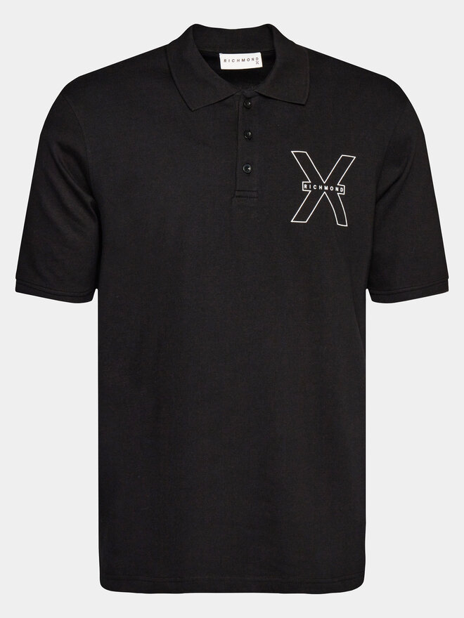 Richmond X Richmond X Pólóing Lisi UMP24207PO Fekete Regular Fit