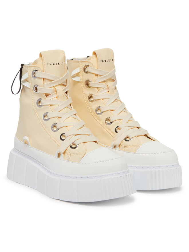 Inuikii Sneakers aus Stoff Inuikii Matilda Canvas High 30103-025 Beige