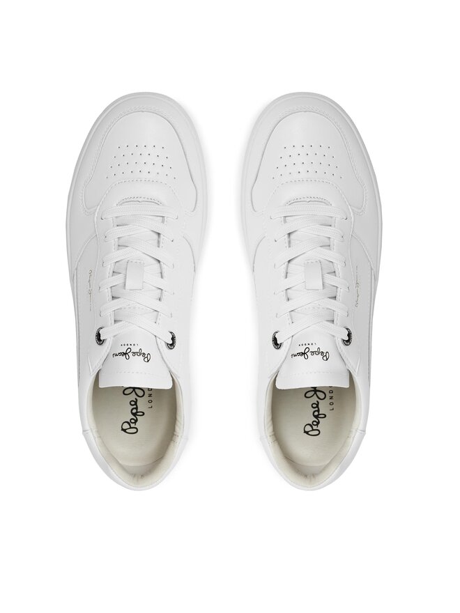 Pepe Jeans Tenisice Pepe Jeans Camden Class M PMS00009 Bijela