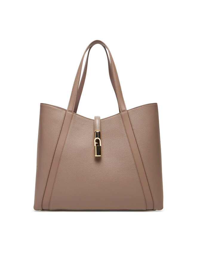 Furla Ročna torba Furla Goccia L  WB01788 BX3353 KH 3624S Bež