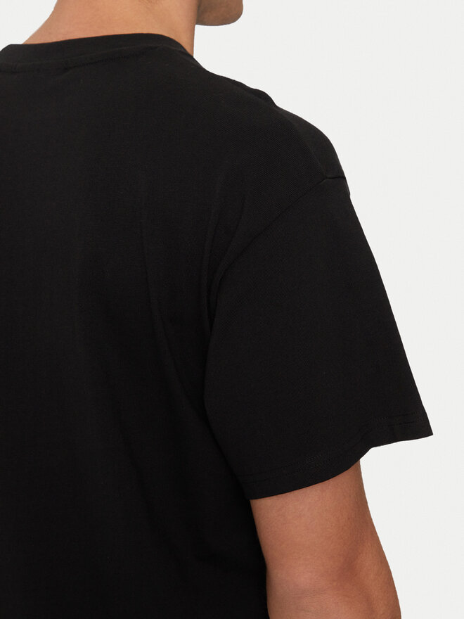 SCHOTT N.Y.C. SCHOTT N.Y.C. T-Shirt TSCLIFF1 Μαύρο Regular Fit