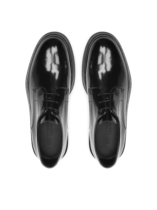 Emporio Armani Туфлі Emporio Armani X4C653 XF740 00002 Чорний
