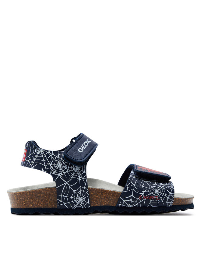 Geox Sandale Geox J Ghita Boy J458LE 0006A C0735 S Tamnoplava