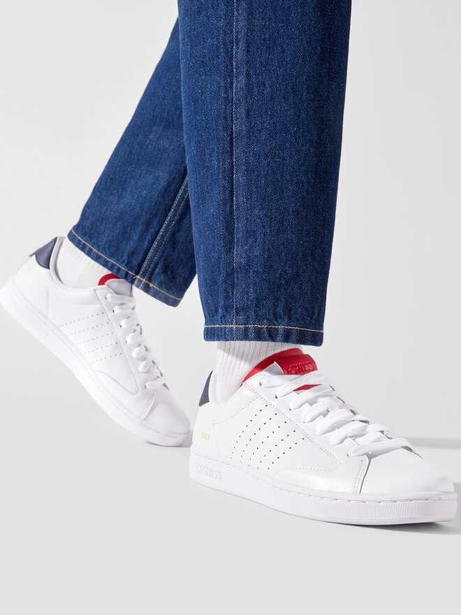 K-Swiss Sneakersy K-Swiss Lozan Klub Lth 07263-918-M Bílá