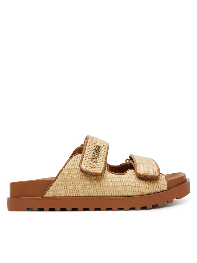 Guess Klapki Guess Fadeliza FLJFDE FAP19 Brązowy