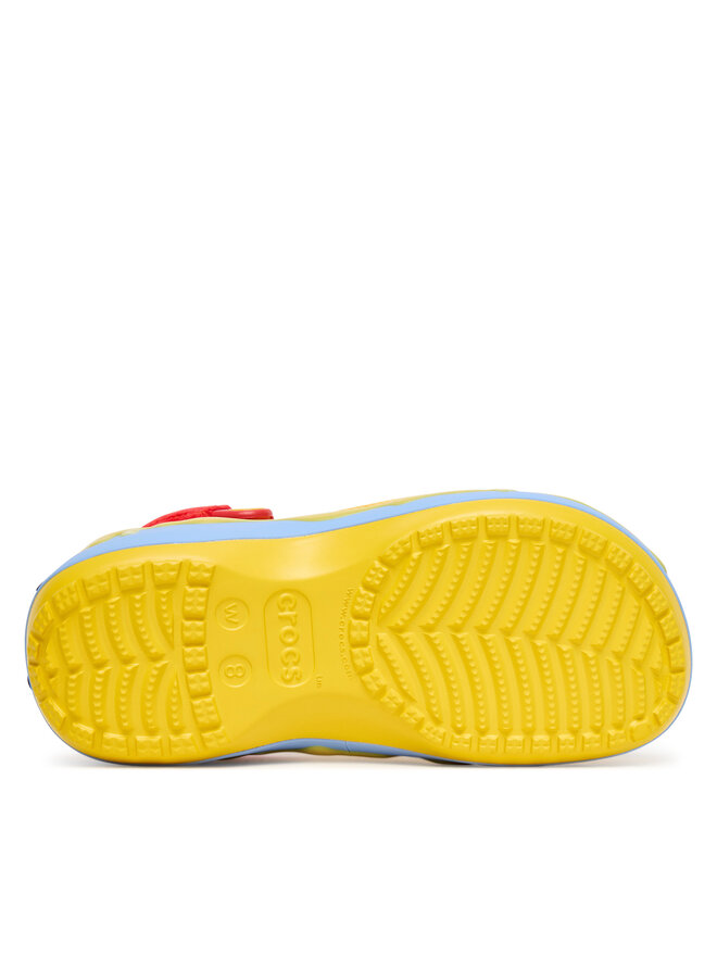 Crocs Шльопанці Crocs Disney Winnie The Pooh Classic Platform Clog 211092 Жовтий