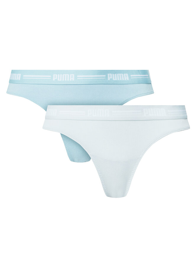 Puma Puma Σετ 2 τεμάχια στρίνγκ 907850 Πράσινο