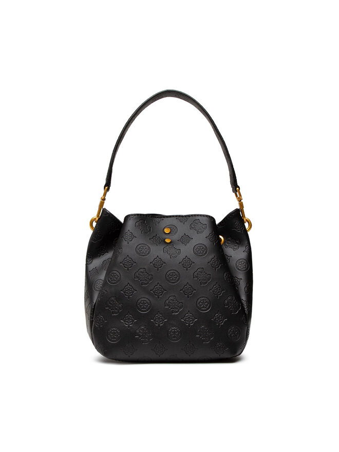 Torebka Guess Zanelle Bucket HWPA8492010 Czarny | eobuwie.com.pl