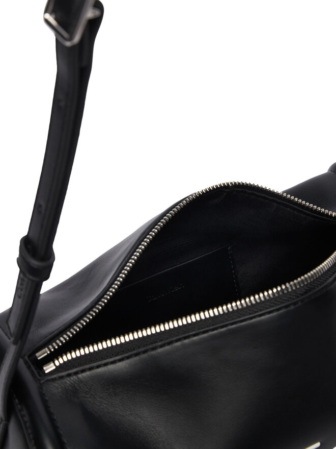 Calvin Klein Handtasche Calvin Klein Bold Ck Slouchy Shoulder Bag LV04F3894G Schwarz