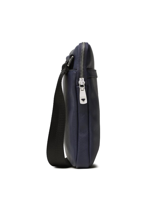 Guess Umhängetasche Guess Certosa Saffiano Smart HMECSA P3123 Dunkelblau