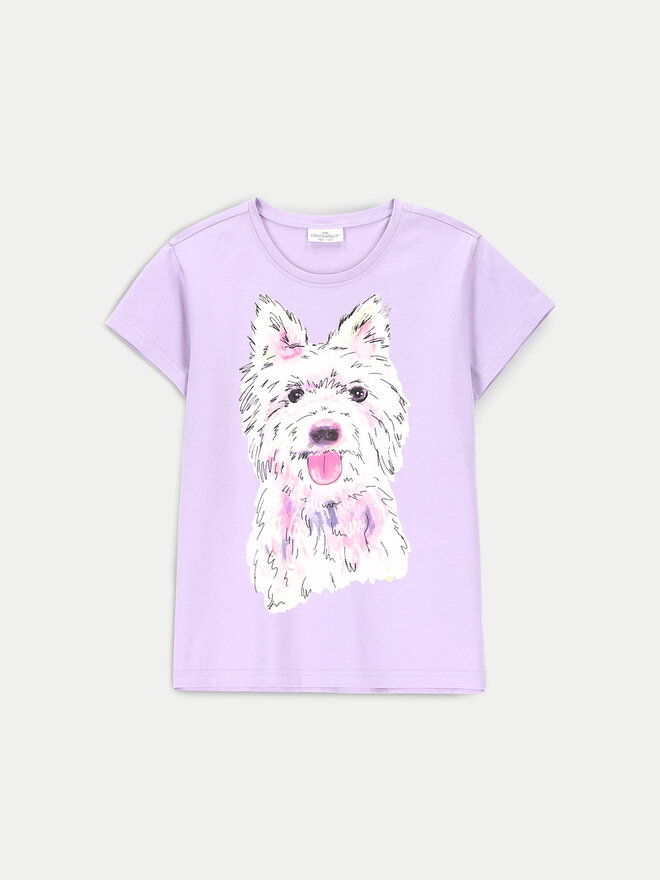 Coccodrillo Coccodrillo T-Shirt ZC4143204VGA Violett Regular Fit