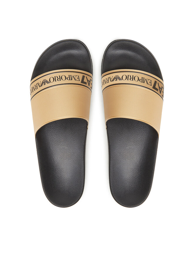 EA7 Emporio Armani Шльопанці EA7 Emporio Armani 7X000110 AF15128 FC001 Золотий