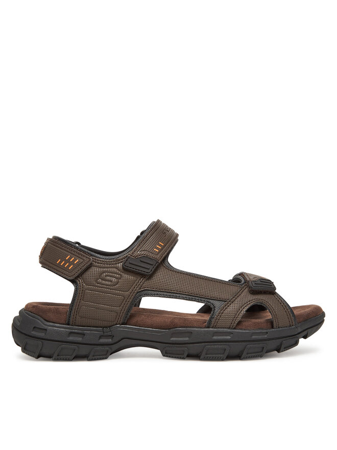 Skechers Σανδάλια Skechers Garver-Louden 64487/BRN Καφέ