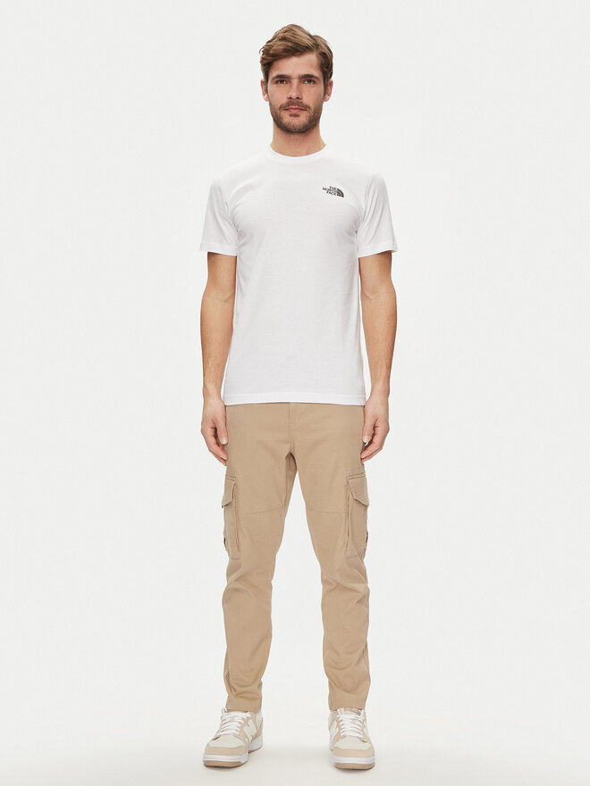 The North Face The North Face Marškinėliai Redbox NF0A87NP Balta Regular Fit