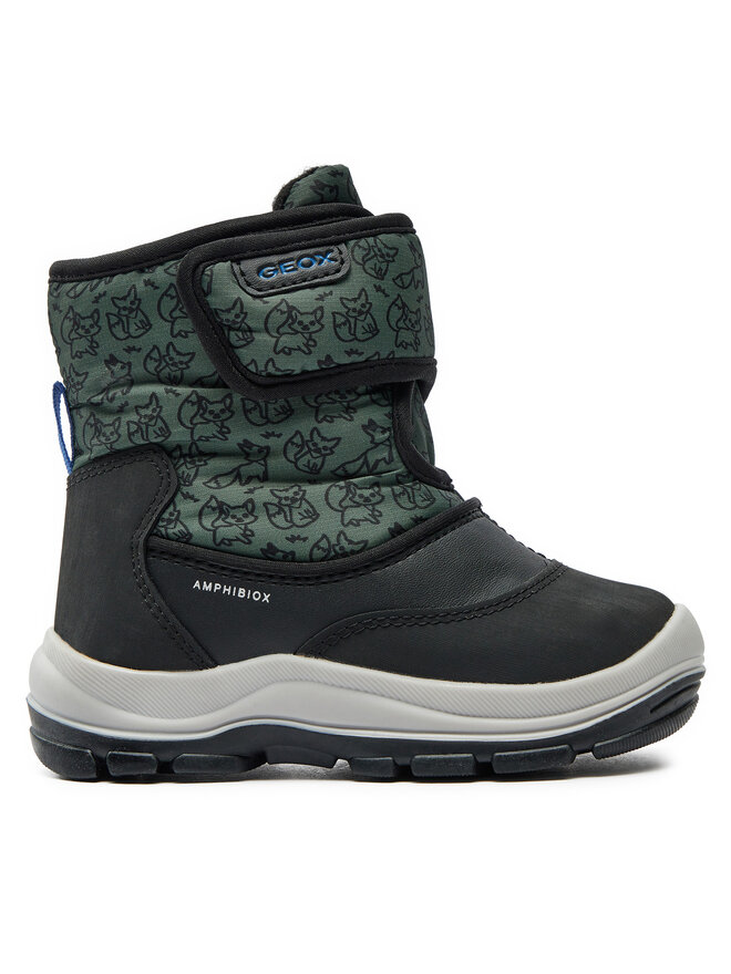 Geox Sniego batai Geox B Flanfil Boy B Abx B263VE 0BCMN C9358 S Juoda