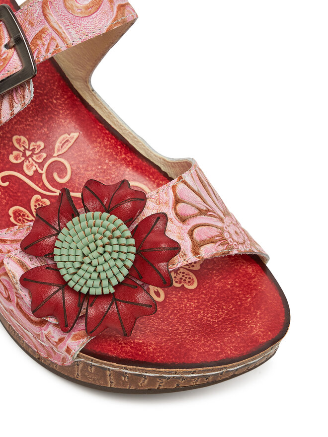 Laura Vita Chanclas Laura Vita Dino 31 Rojo