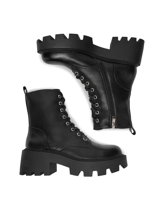 DeeZee Schnürschuhe DeeZee 67091-3 Schwarz
