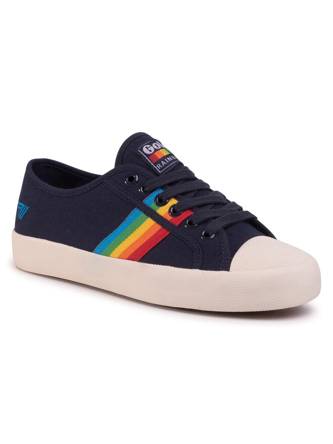 Bambas Gola Coaster Rainbow CLA671 Azul marino zapatos.es