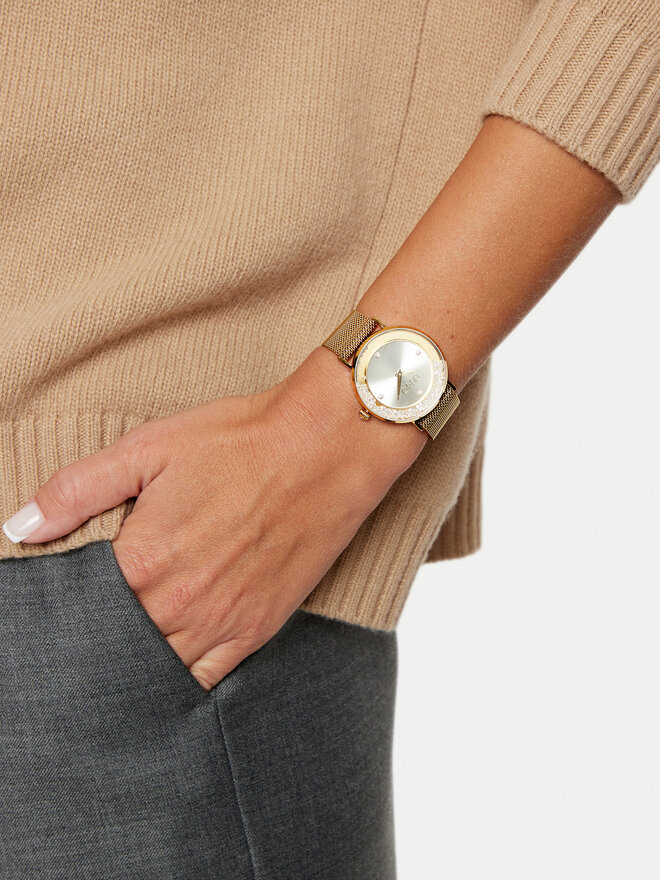 Liu Jo Zegarek Liu Jo Dancing Slim TLJ1347 Złoty