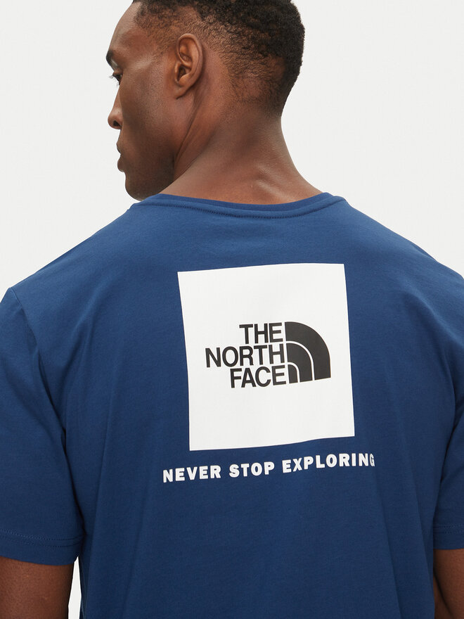 The North Face The North Face Camiseta Redbox NF0A87NP Azul Regular Fit