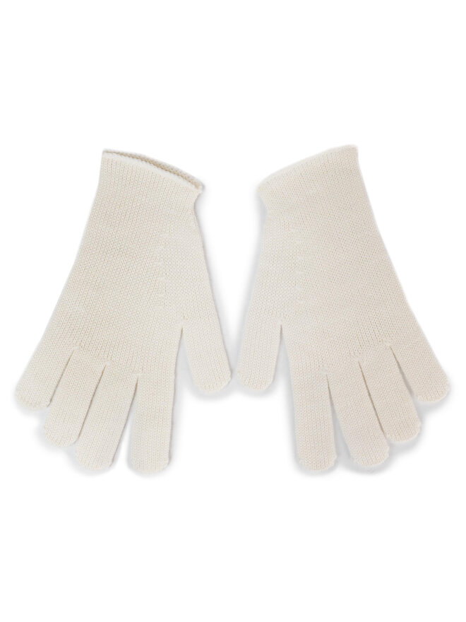 Liu Jo Damenhandschuhe Liu Jo Guanti Maglia Goffra 269051 M0300 Weiß