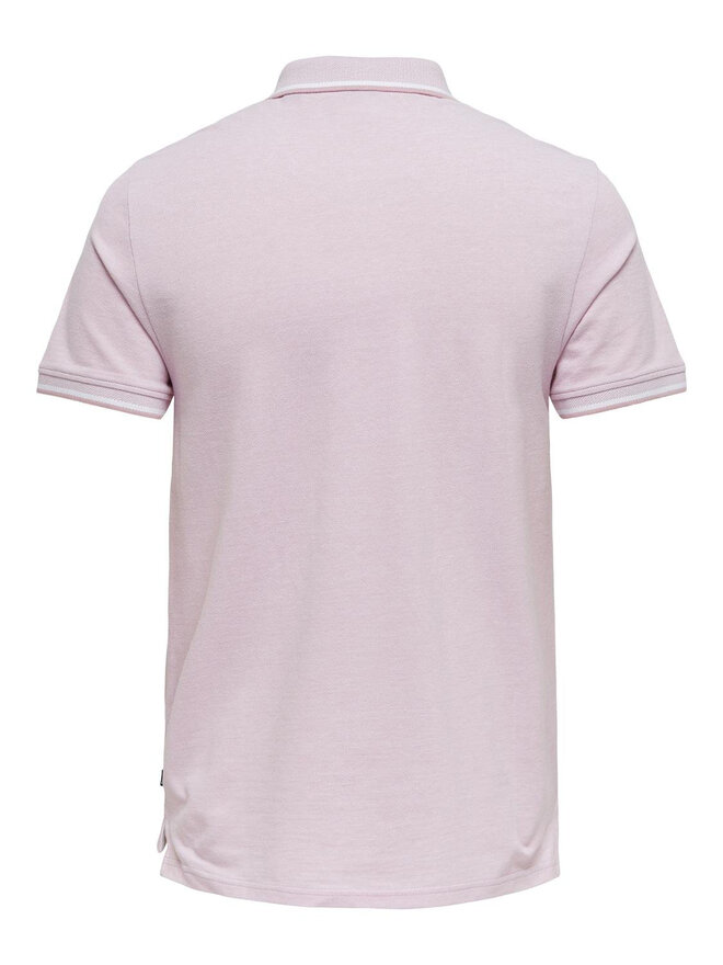 Only & Sons Only & Sons Pólóing Fletcher 22024827 Rózsaszín Regular Fit