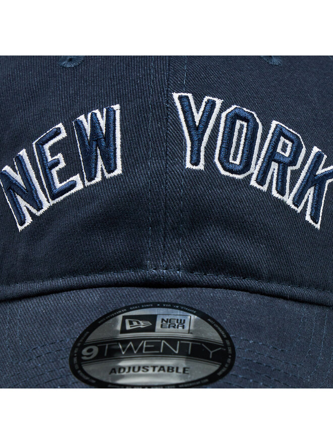 New Era Cepure ar nagu New Era Team Script 920 Nyy 60364227 Tumši zils