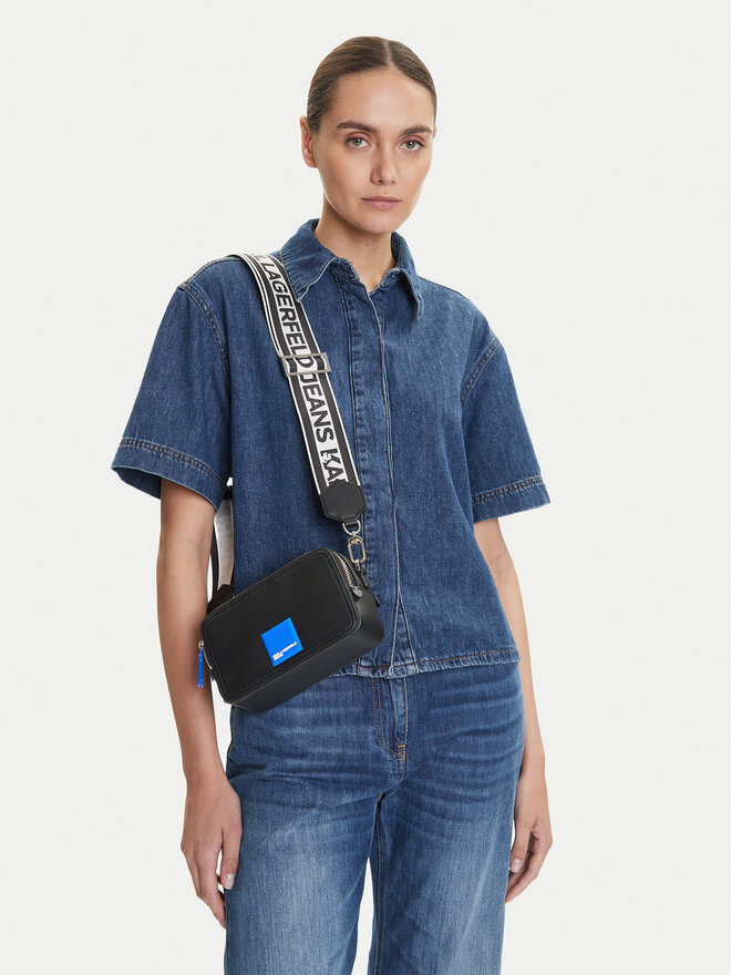 Karl Lagerfeld Jeans Handtasche Karl Lagerfeld Jeans A1W30001 Schwarz