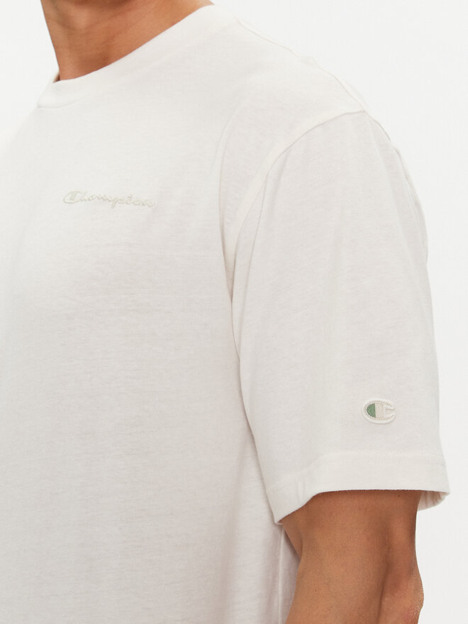 Champion Champion Marškinėliai 219787 Balta Regular Fit