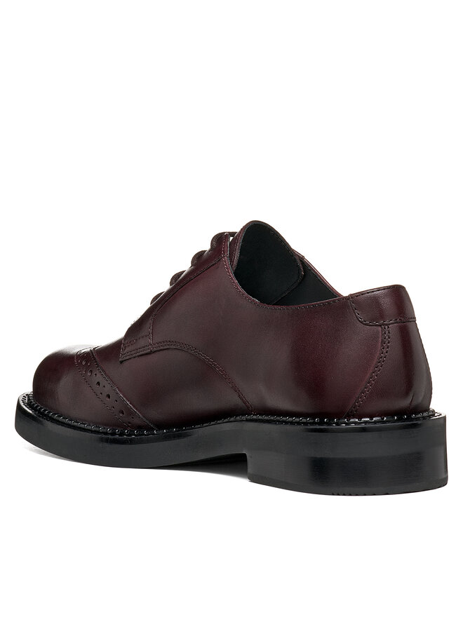 Geox Halbschuhe Geox D Serilda D56WYD 43 C7357 Dunkelrot
