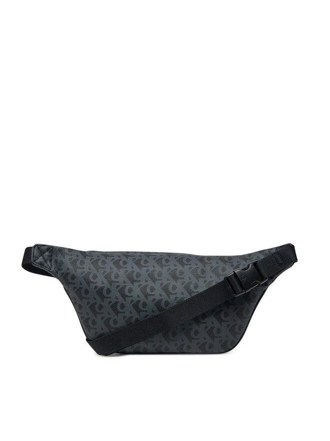 Calvin Klein Jeans Saszetka nerka Calvin Klein Jeans Matte Aop Sq Waistbag 38 LV04G3113G Czarny