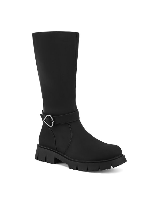 DeeZee Oficerki DeeZee CS5907-18 Czarny