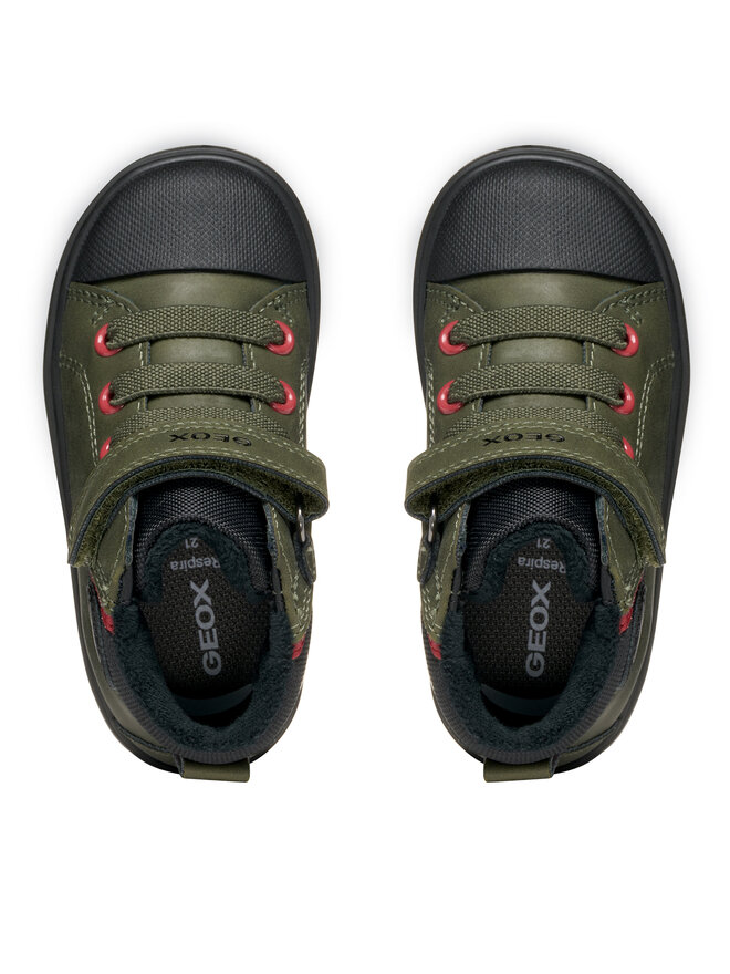 Geox Sneakersy Geox B Gisli B461NC 0MEFU C0450 Khaki