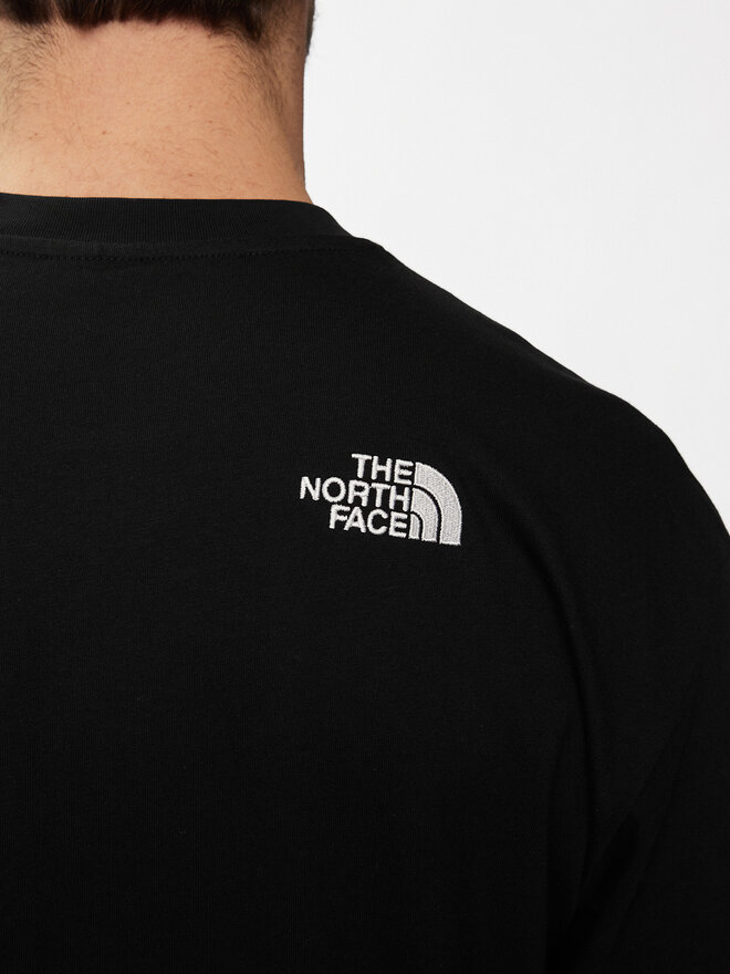 The North Face The North Face T-Shirt Simple Dome NF0A87NR Schwarz Oversize
