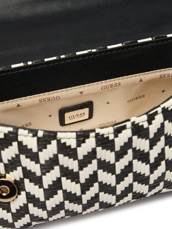 Guess Handtasche Guess Tessi HWWG76 91190 Schwarz