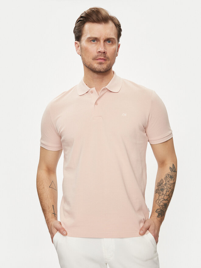 Selected Homme Selected Homme Polo marškinėliai 16087839 Rožinė Regular Fit