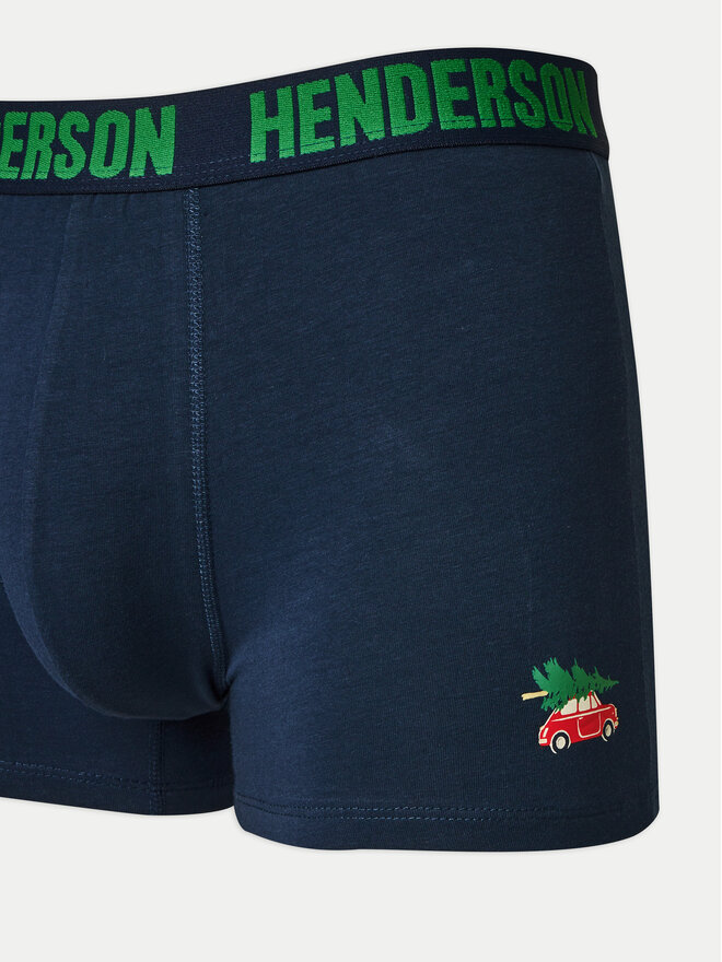 Henderson Henderson 2er-Set Boxershorts Jury 42251 Blau