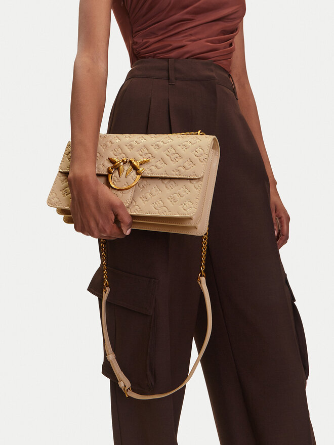 PINKO Handtasche PINKO Love One Classic Dc 100941 A1YB C50Q Beige