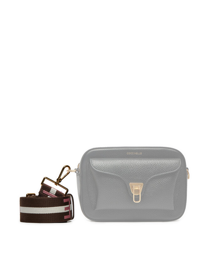 Coccinelle Austauschbarer Handtaschenriemen Coccinelle Q2A New Nastro Signature E3 Q2A 68 C5 01 Braun