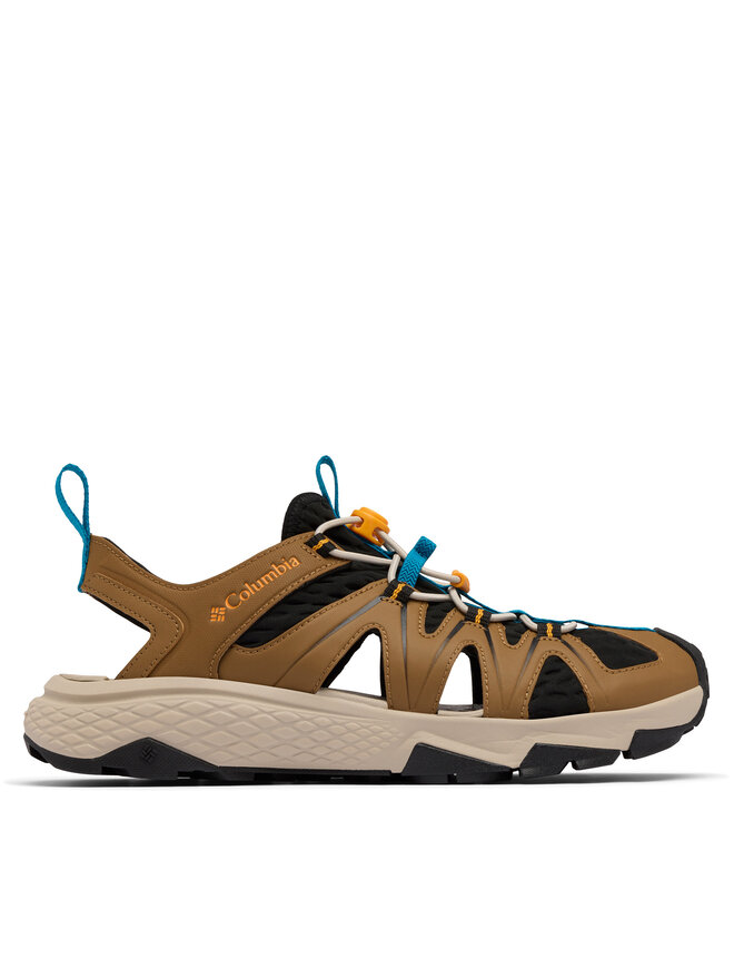 Columbia Sandały Columbia Peakfreak Rush™ Leather Sandal 2109471 Brązowy