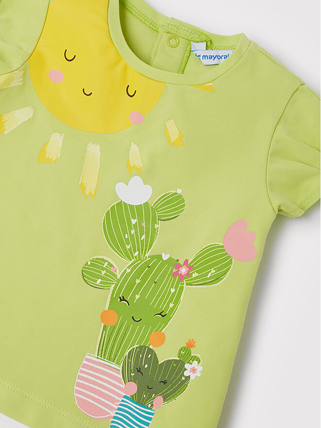 Mayoral Mayoral T-Shirt 1034 Grün Regular Fit