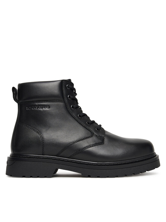 Tommy Jeans Μπότες Tommy Jeans EM0EM01706 Μαύρο