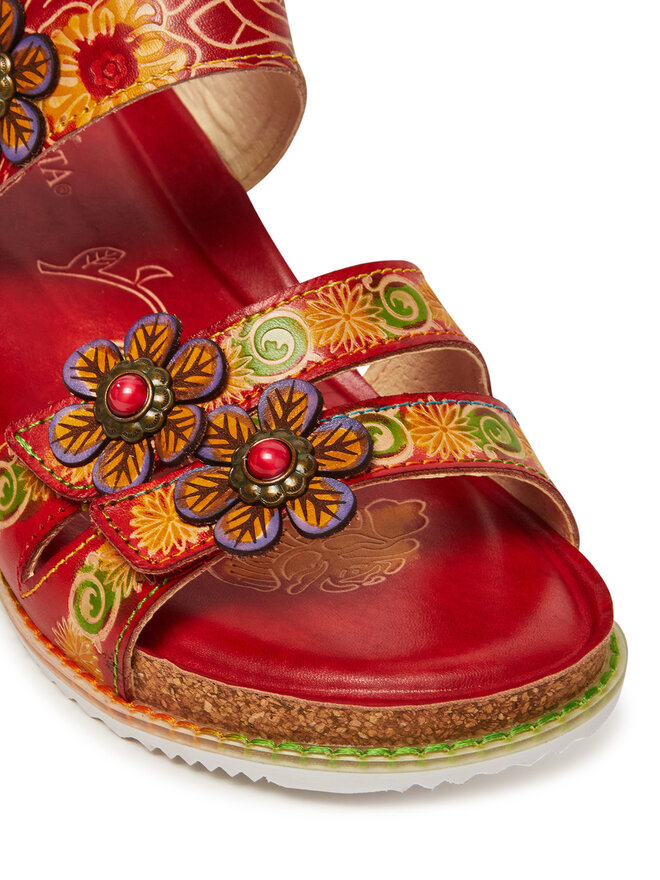 Laura Vita Chanclas Laura Vita Bonito 19 Rojo