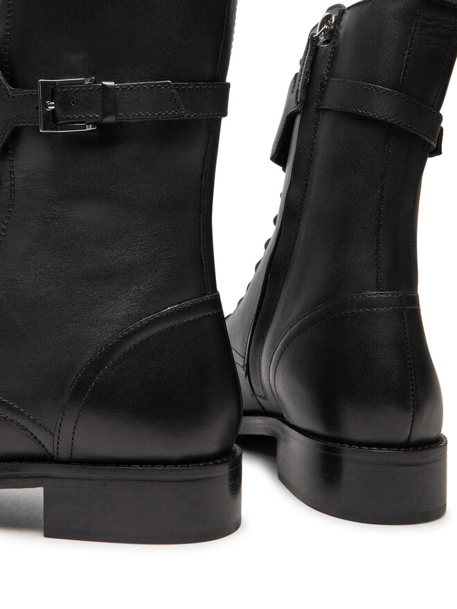 Patrizia Pepe Īsie zābaki Patrizia Pepe 8Y0080/L078-K103 Melns
