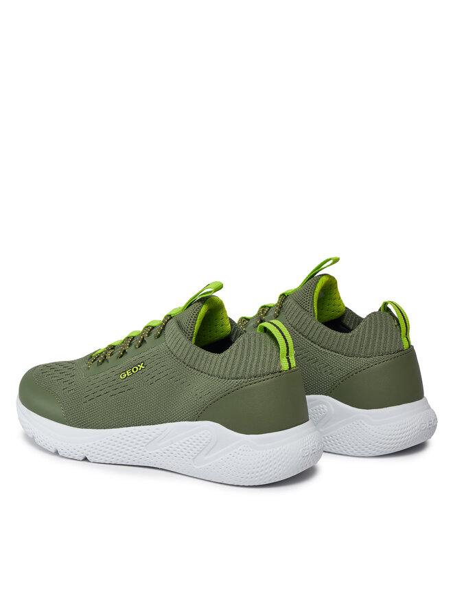 Geox Sneakersy Geox J Sprintye Boy J25GBA 0006K C0914 S Khaki