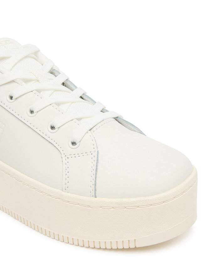 Tommy Jeans Zapatillas Tommy Jeans Tjw Flatform Leopard Sneaker EN0EN02930 Blanco