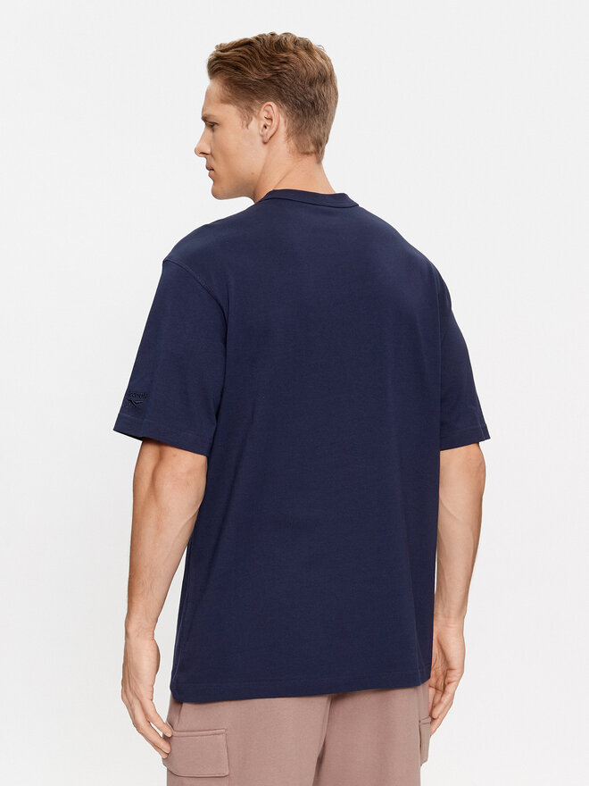 Reebok Reebok Póló Sporting Goods IM1505 Sötétkék Regular Fit