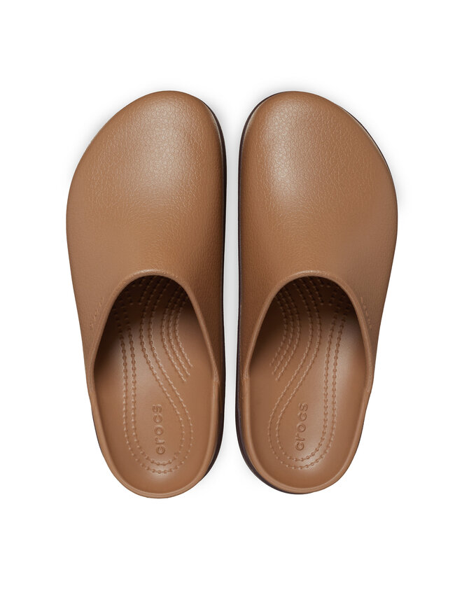 Crocs Παντόφλες Crocs Dylan Platform Clog 209871 Καφέ
